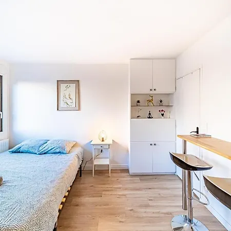 Le Petit Massena-cosy 2 Pers Balcon- Part Dieu Apartment